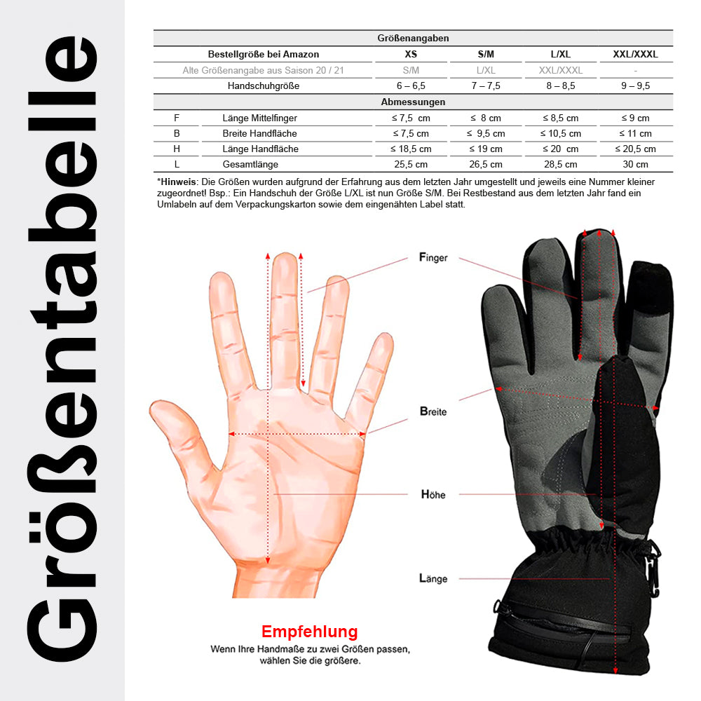 Beheizbare Handschuhe "Casual" (refurbished)