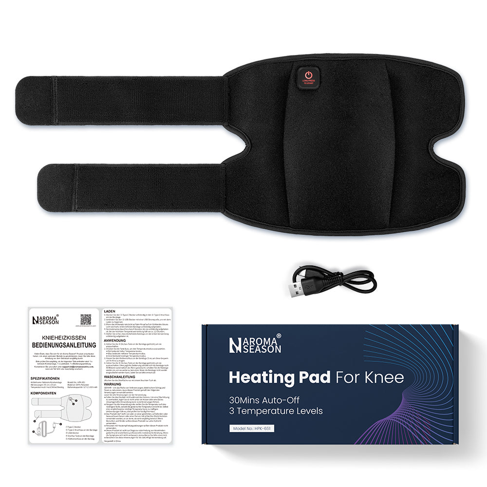Beheizbare Kniebandage